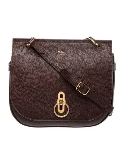 Pre-owned Mulberry Leather Messenger Bag In Brown