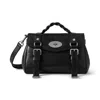 Mulberry Mini Alexa Leather Top Handle Bag In Black