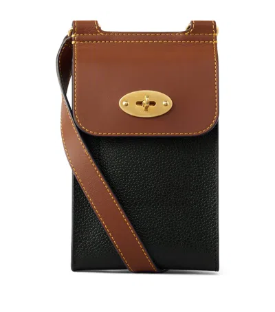 Mulberry Leather Mini Antony Pouch In Black