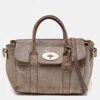 MULBERRY LEATHER MINI BAYSWATER SATCHEL