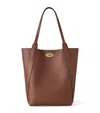 Mulberry Leather North South Bayswater Tote Bag In Brown