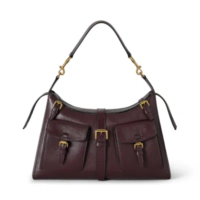 Mulberry Roxanne Shoulder Bag In Burgundy