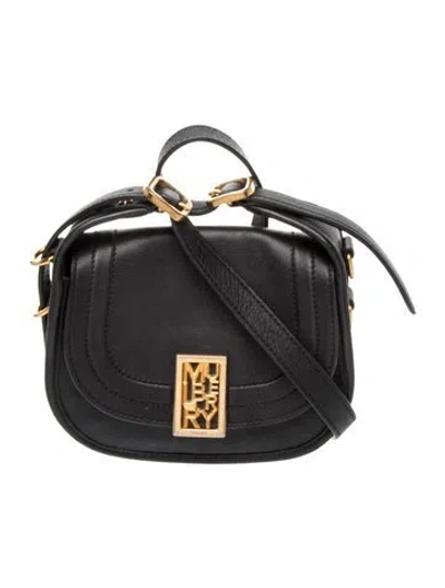 Pre-owned Mulberry Leather Sadie Small In Black