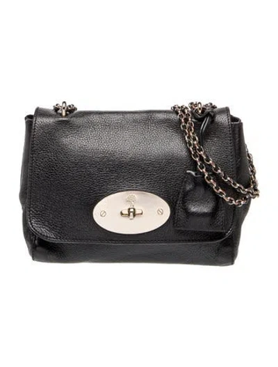 Pre-owned Mulberry Leather Shoulder Bag In Black