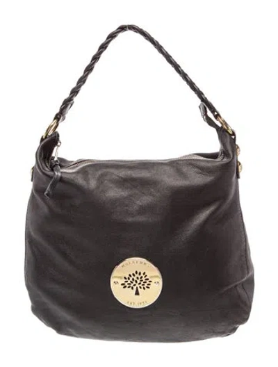 Pre-owned Mulberry Leather Shoulder Bag In Black