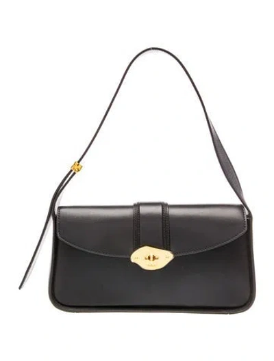 Pre-owned Mulberry Leather Shoulder Bag In Black