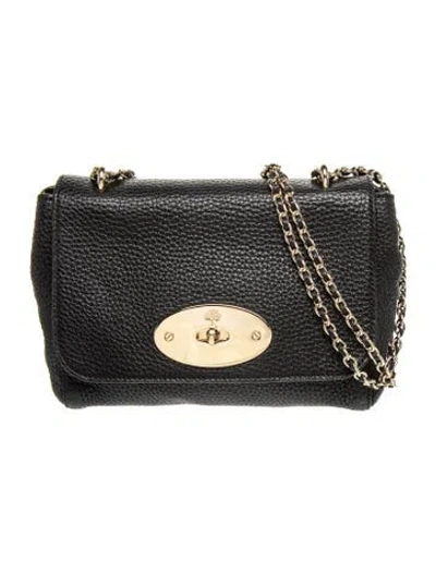 Pre-owned Mulberry Leather Shoulder Bag In Black