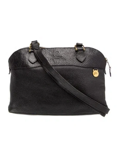 Pre-owned Mulberry Leather Shoulder Bag In Black