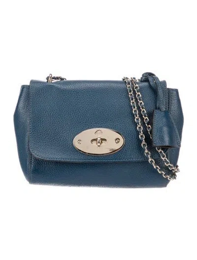 Pre-owned Mulberry Leather Shoulder Bag In Blue