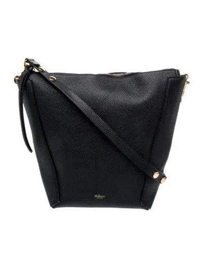 Pre-owned Mulberry Leather Shoulder Bag In Blue