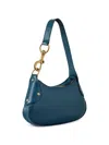 Mulberry Small Hackney Shoulder Bag In Blue
