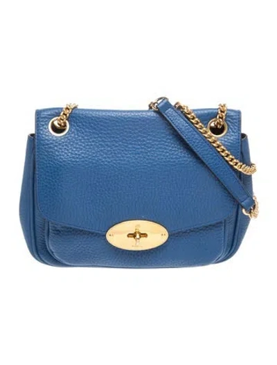 Pre-owned Mulberry Leather Shoulder Bag In Blue
