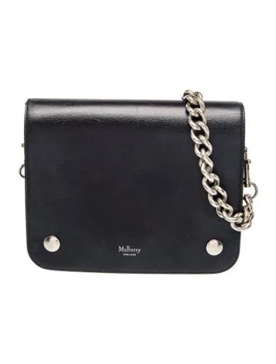 Pre-owned Mulberry Leather Shoulder Bag In Blue