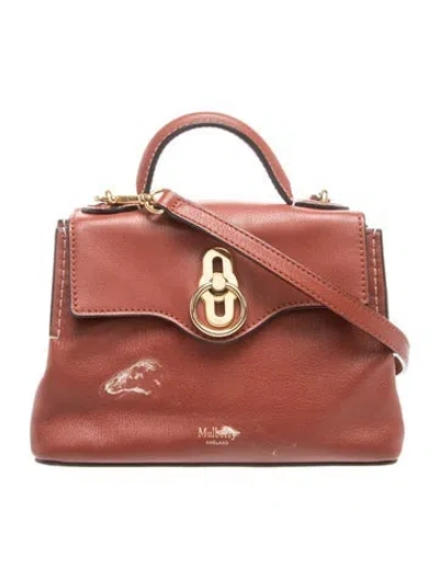 Pre-owned Mulberry Leather Shoulder Bag In Brown