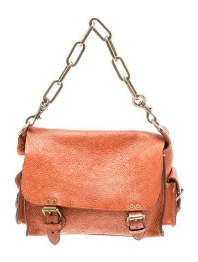Pre-owned Mulberry Leather Shoulder Bag In Brown