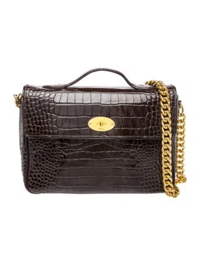 Pre-owned Mulberry Leather Shoulder Bag In Brown