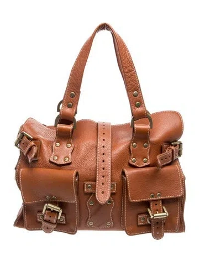 Pre-owned Mulberry Leather Shoulder Bag In Brown