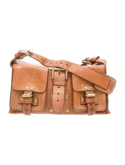Pre-owned Mulberry Leather Shoulder Bag In Brown