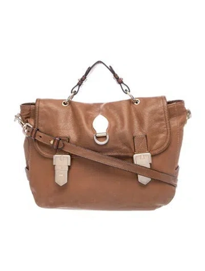 Pre-owned Mulberry Leather Shoulder Bag In Brown