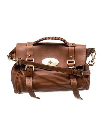 Pre-owned Mulberry Leather Shoulder Bag In Brown