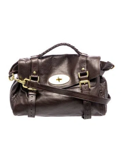 Pre-owned Mulberry Leather Shoulder Bag In Brown