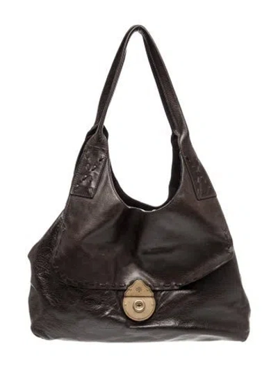 Pre-owned Mulberry Leather Shoulder Bag In Brown