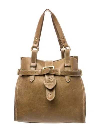 Pre-owned Mulberry Leather Shoulder Bag In Brown