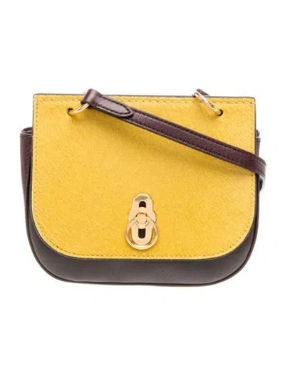 Pre-owned Mulberry Leather Shoulder Bag In Burgundy