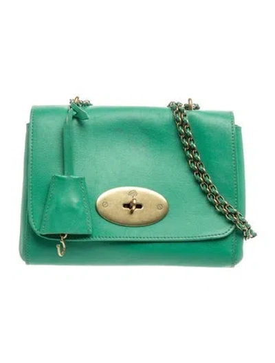 Pre-owned Mulberry Leather Shoulder Bag In Green