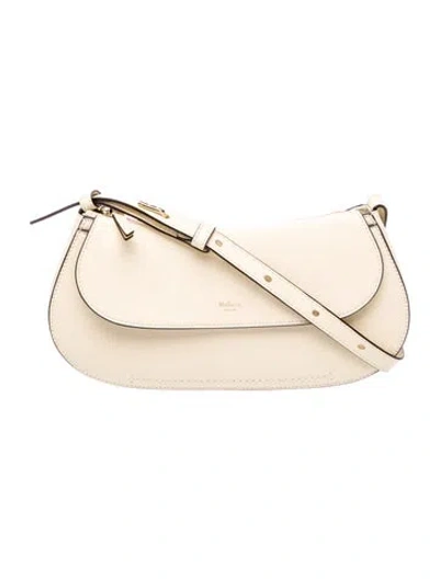 Pre-owned Mulberry Leather Shoulder Bag In Neutral