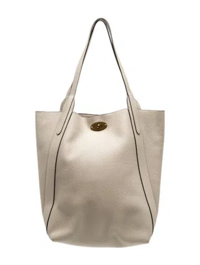 Pre-owned Mulberry Leather Shoulder Bag In Neutral