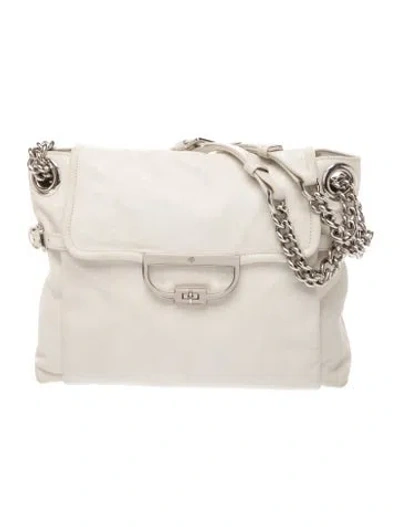 Pre-owned Mulberry Leather Shoulder Bag In Neutrals