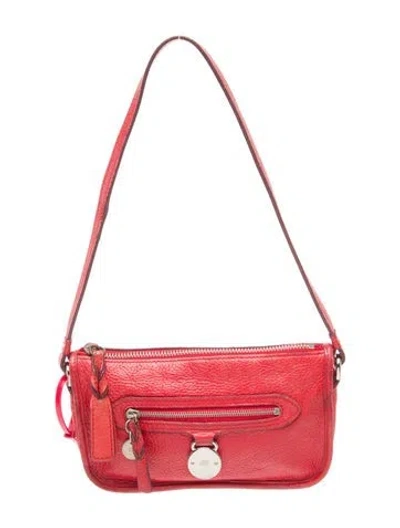 Pre-owned Mulberry Leather Shoulder Bag In Pink