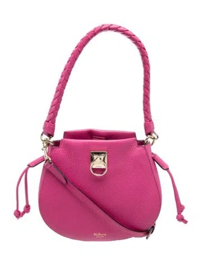 Pre-owned Mulberry Leather Shoulder Bag In Pink