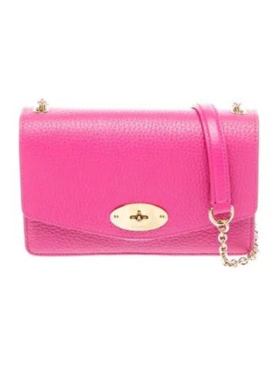 Pre-owned Mulberry Leather Shoulder Bag In Pink