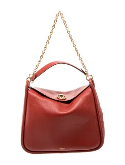 Pre-owned Mulberry Leather Shoulder Bag In Red