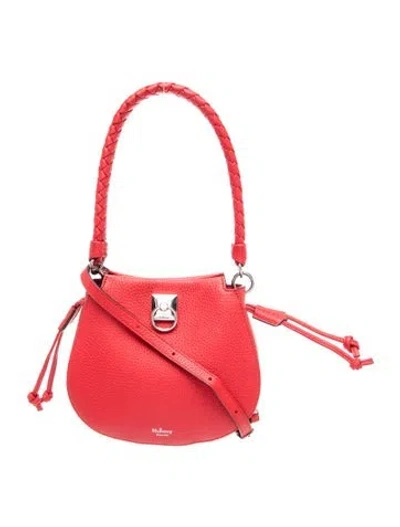 Pre-owned Mulberry Leather Shoulder Bag In Red