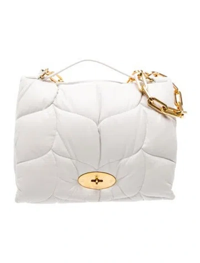 Pre-owned Mulberry Leather Shoulder Bag W/ Tags In Neutral