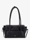 Mulberry Mini Soft Bayswater Grained Leather Shoulder Bag