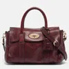 MULBERRY LEATHER SMALL BAYSWATER SATCHEL