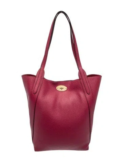 Pre-owned Mulberry Leather Tessie Medium In Pink