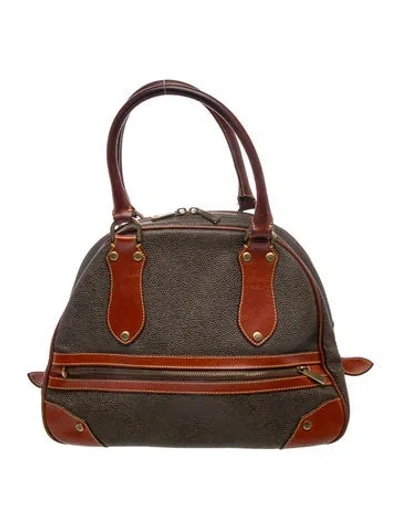 Pre-owned Mulberry Leather Top Handle Bag In Brown