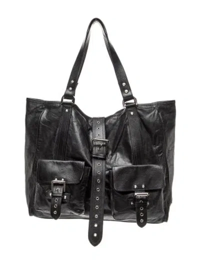 Pre-owned Mulberry Leather Tote In Black