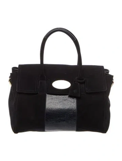 Pre-owned Mulberry Leather Tote In Black