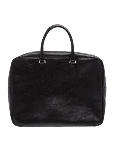 Pre-owned Mulberry Leather Tote In Black