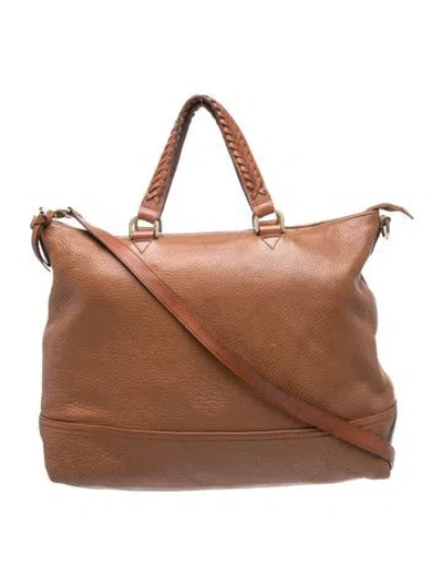 Pre-owned Mulberry Leather Tote In Brown