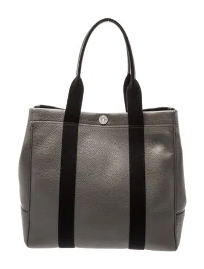 Pre-owned Mulberry Leather Tote In Grey