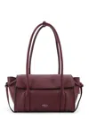 Mulberry Leathershoulder Bag With Logo