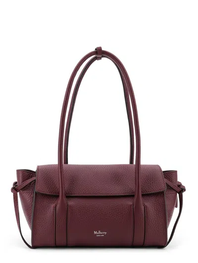 Mulberry Leathershoulder Bag With Logo