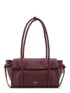 Mulberry Leathershoulder Bag With Logo